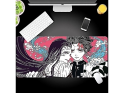 Mousepad Periférico Grande Com Estampa Da Animação Demon Slayer, Ideal Para Uso Em Desktops, Estilo B. Olysi Shop