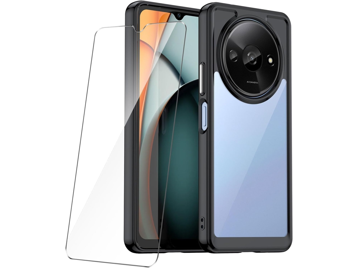 Pelicula de Vidro HONGWE. Redmi A3X/Redmi A3 4G/Xiaomi Poco C61 4G
