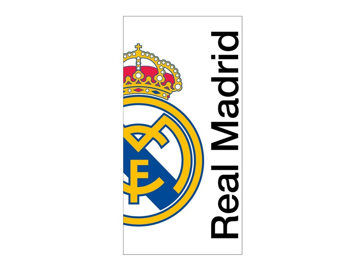 Toalha de Praia de Microfibra Real Madrid Cerdá