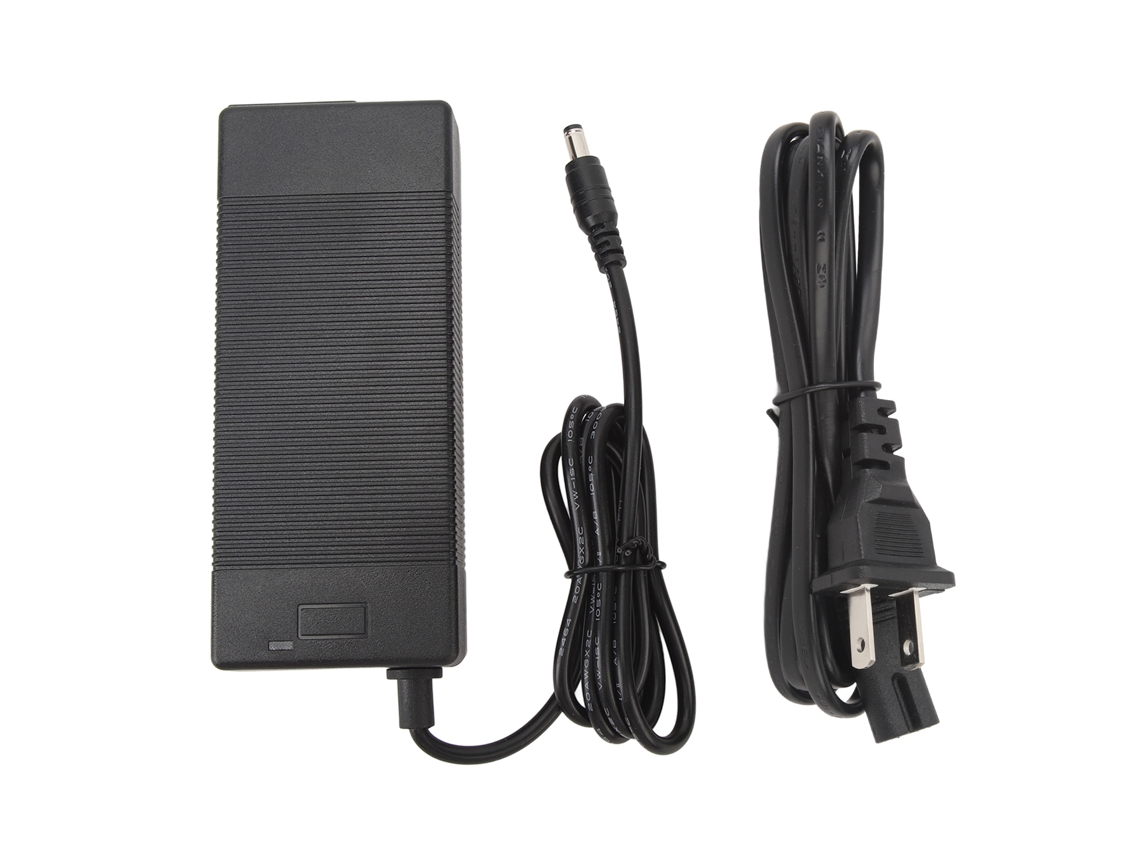 Carregador de Bicicleta Elétrica 36v 2a com conector dc 5.5x2.5mm carregamento rápido dissipação de calor plug us S/MARCA