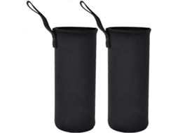 2 Pack Capa para Garrafa de Água Neopreno Porta Garrafas com Alça Leve Isolante
