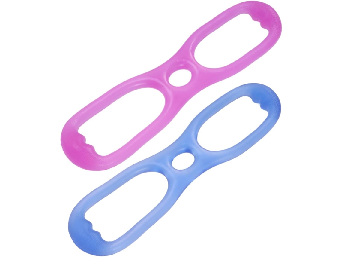 Bestonzon 2 Unidades De Faixas Resistência Silicone Para Desenvolvimento Do Peito, Fortalecimento Muscular