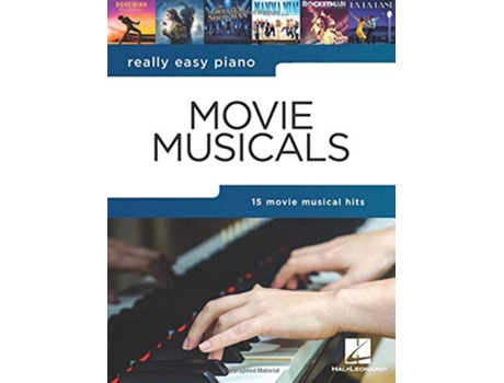 Livro REALLY EASY PIANO MOVIE MUSICALS de Hal Leonard Corp (Inglês)