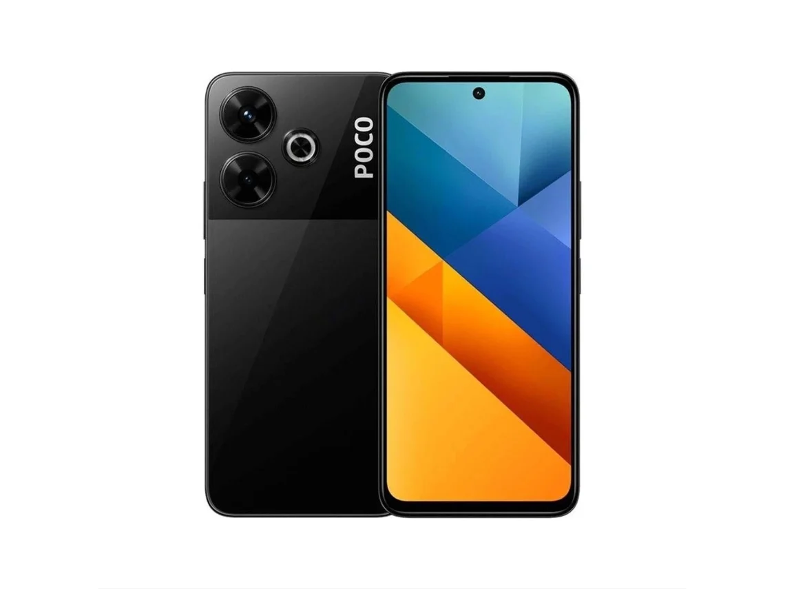 Smartphone POCO M6 (Preto - 256 GB - 8 GB RAM - Tomada EU - 6,79")