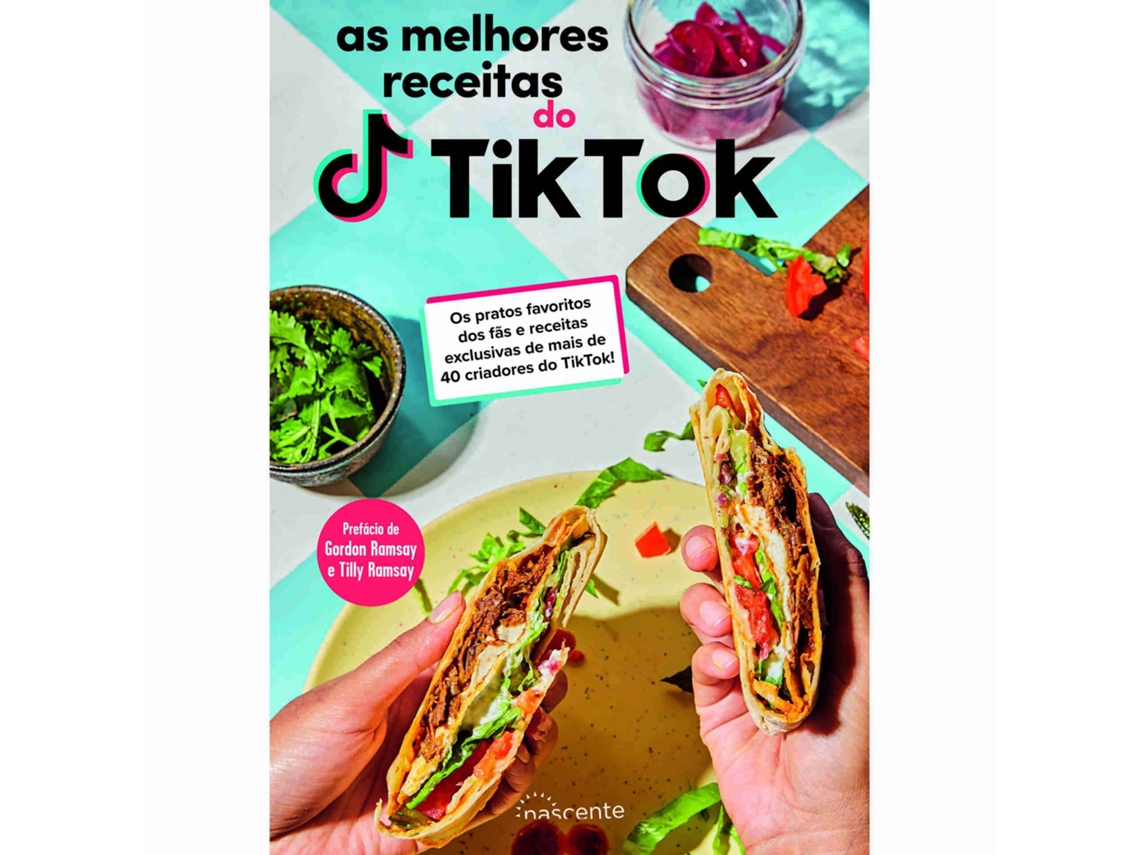 Livro As Melhores Receitas do TikTok de Tiktok (Português)