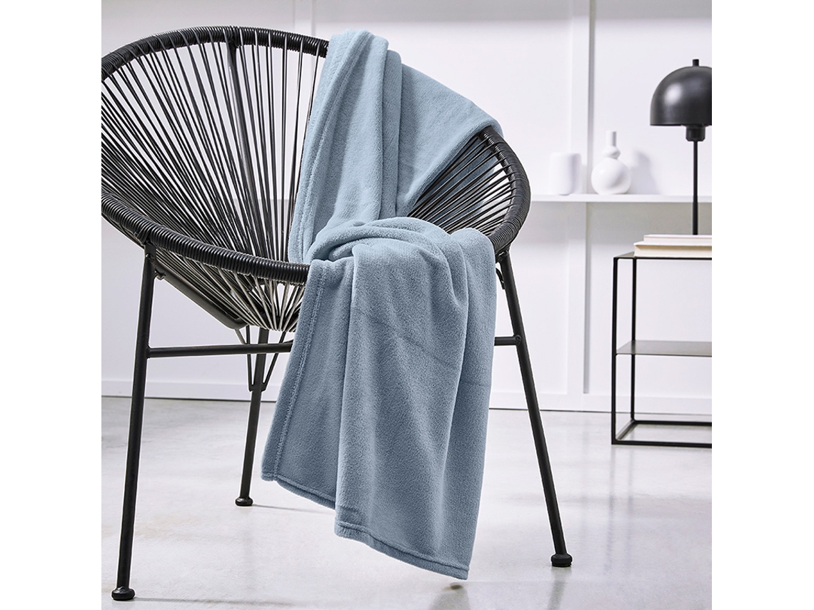 Toque Xadrez Seda Lisa M/Basic 120X150Cm Prata MEVAK LIVING
