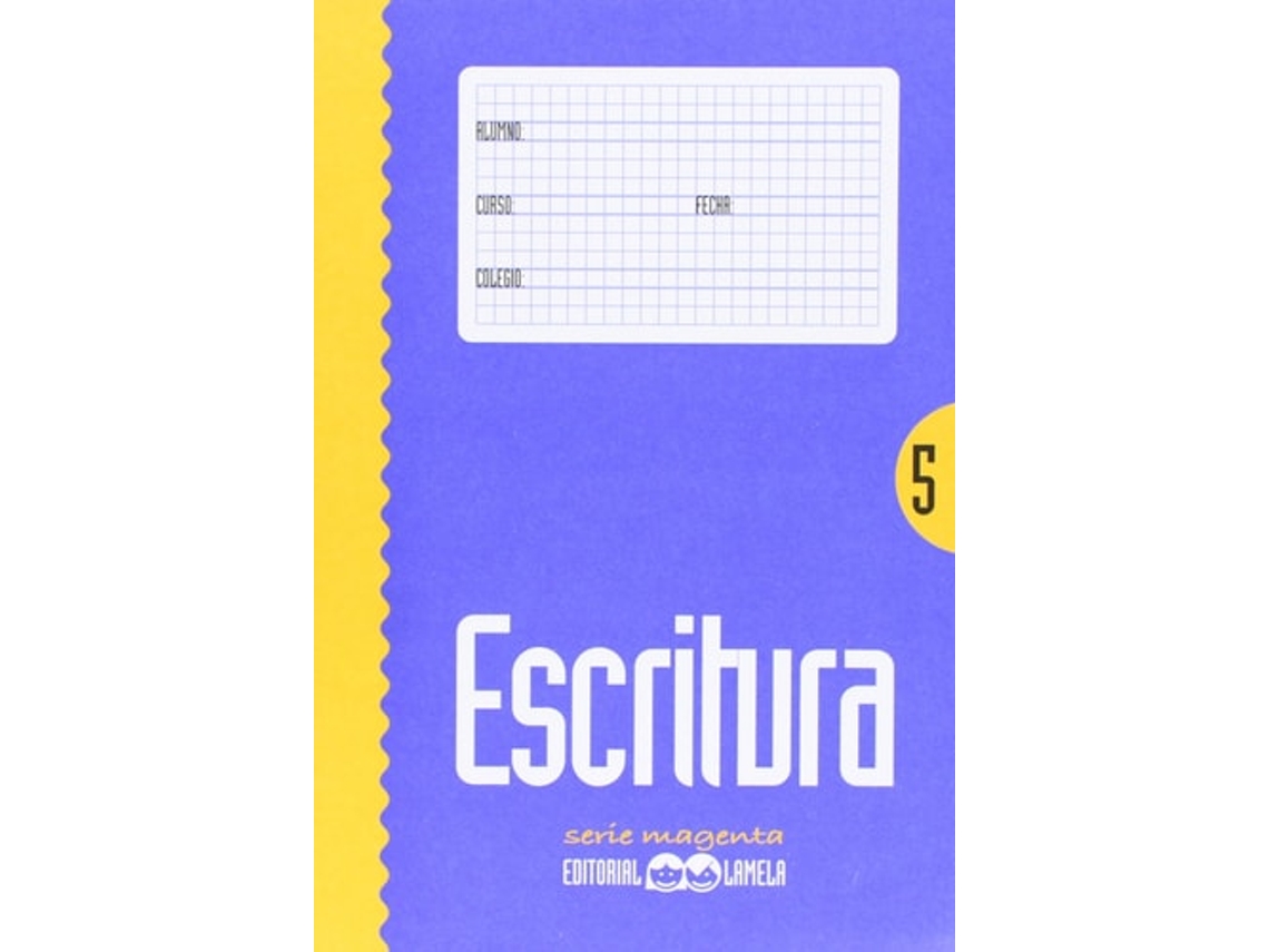 Livro Escritura Lamela 05 Magenta de Aa.Vv. (Espanhol)