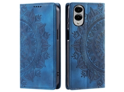 Capa De Celular Magnética De Couro Com Relevo Totem