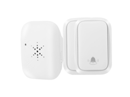 Kit De Timbre Inalámbrico Autónomo 4 Volúmenes Transmisor Receptor Impermeable Ip68 1v2