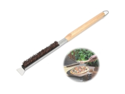 Escova rotativa para grelha, 3 velocidades, aço inox 304 AQUAFORGE