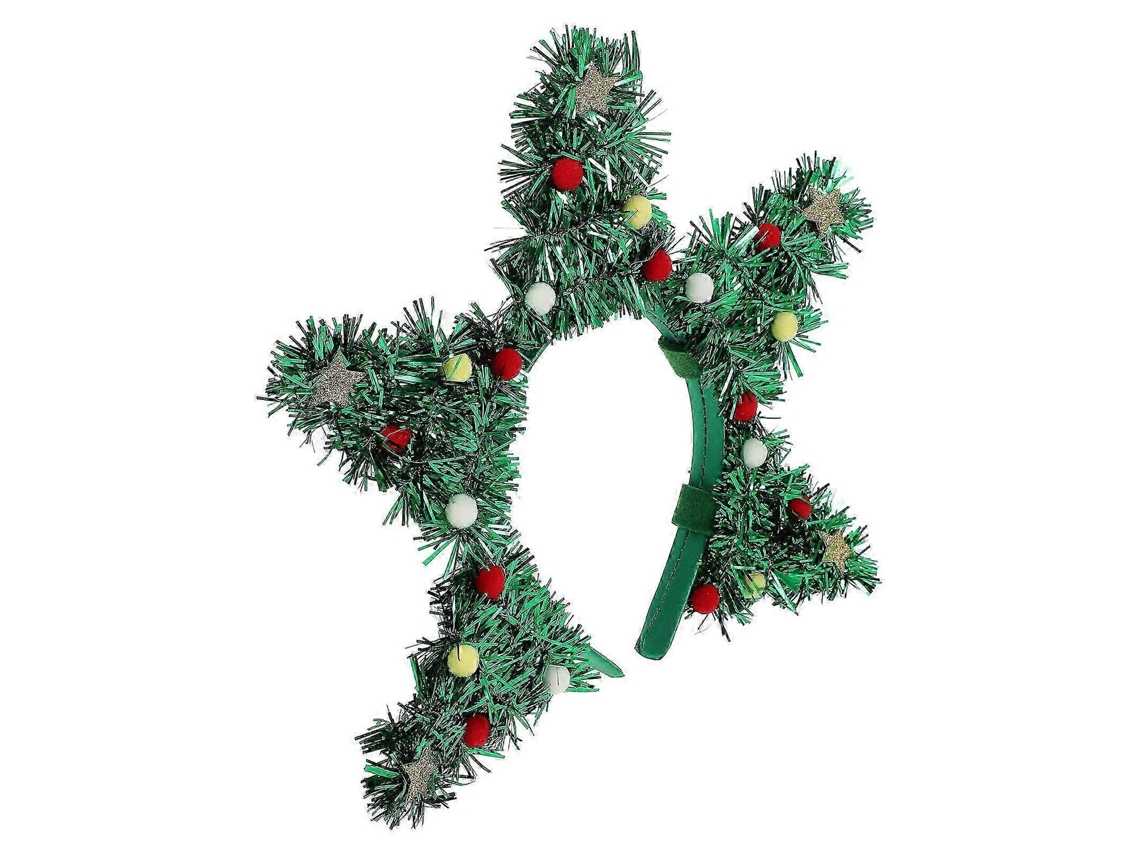 Faixa De Cabeça Com Árvore De Natal, Para Festas De Natal