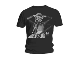 T-Shirt ROCK OFF David Bowie - Acoustics Preto (Tamanho: XL)