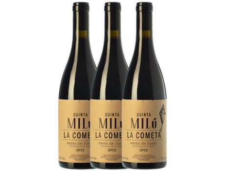 Vinho QUINTA MILÚ Quinta Milú La Cometa Tempranillo Ribera Del Duero Crianza (0.75 L - 3 unidades)
