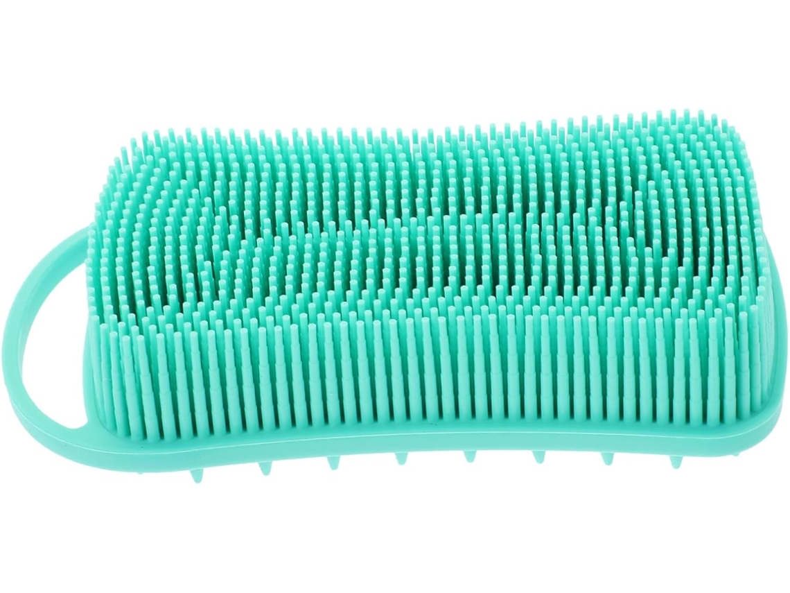 Escova Esfoliante Corporal De Silicone Para Banho, Massagem De Limpeza Profunda Para Banheira E Piscina