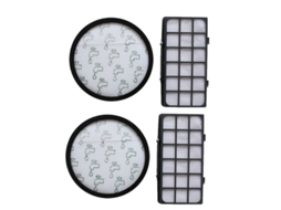 4 pçs acessórios do robô para rowenta hepa filtro aspirador de pó silêncio ro7611 ro7623 ro7634 ro76 filtros traseiros dianteiros