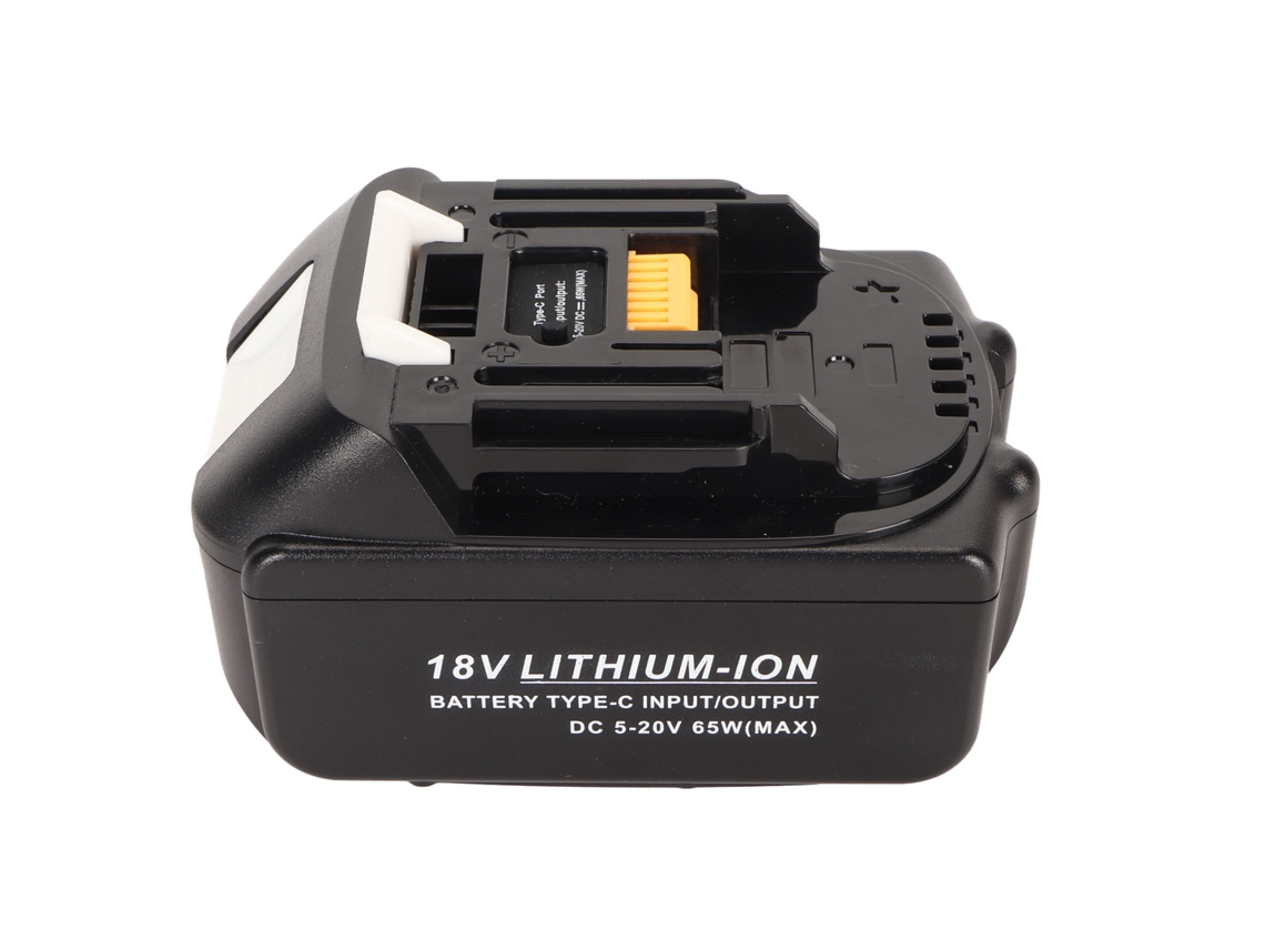 Bateria De Lítio 18v 4000mah 65w Com Interface Type C Para Bcf201 Bcf201z Bcl180 Bl1840
