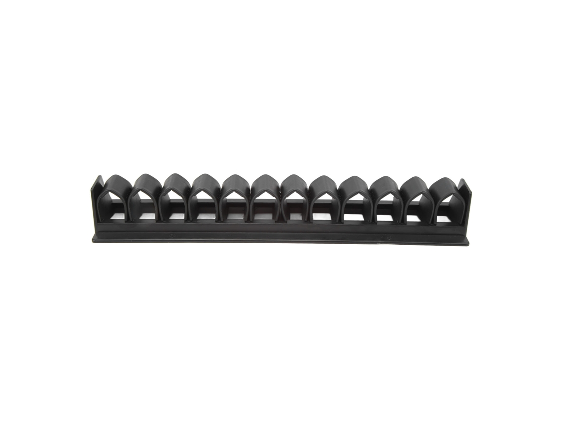 SUPORTE de parede para látigos de cavalo, plástico, armazenamento para estábulos, preto