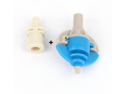 Conjunto de 5 Microaspersores Irrigação 50 Cm Comprimento | S/MARCA