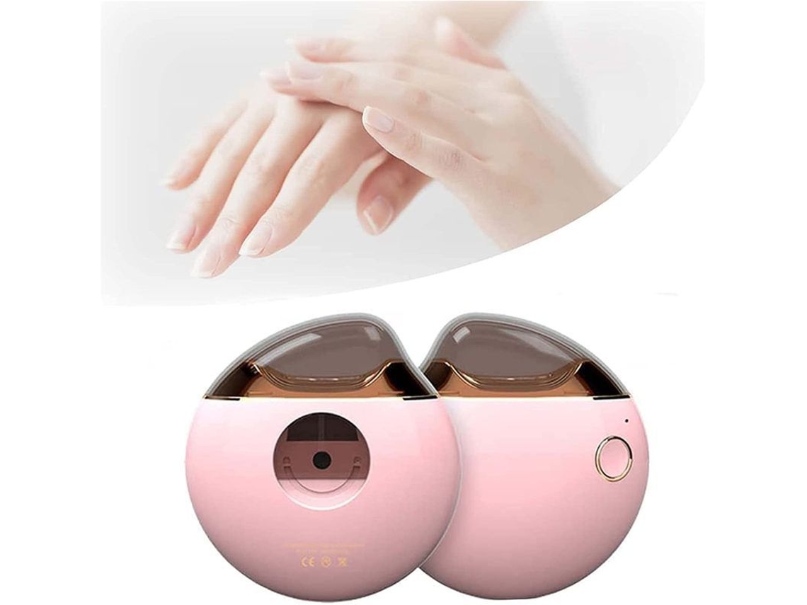 Cortador de Unhas Elétrico para Bebê, Seguro e Silencioso com Design Ergonômico e Coleta Automática de Lascas