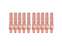 10 Peças De Bicos Condutores M6, Pontas De Contato Para Maçarico De Solda, Acessórios De Reposição, 8,8x45x1,2mm