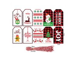 Etiqueta para Árvore de Natal com Tema Desejos 2, Ergonômico, Uso Diário STELASPLEN (30x18x2 Cm)