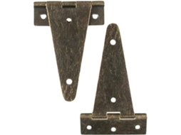 Dobradiças, Dobradiça Para Porta, Dobradiça De Aço Inoxidável, Conjunto De 2 Peças 10, 1 * 6cm Dobradiça T Plana