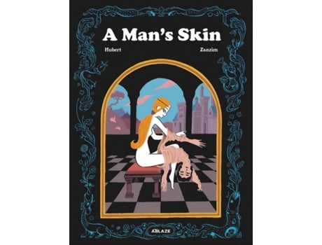 Livro a man's skin de hubert (inglês)