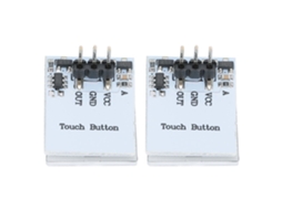 2pcs Módulo de Botão de Chave Tática Capacitiva 2.7v 6v