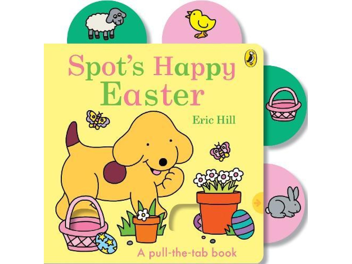 Livro Spots Happy Easter de Eric Hill (Inglês)