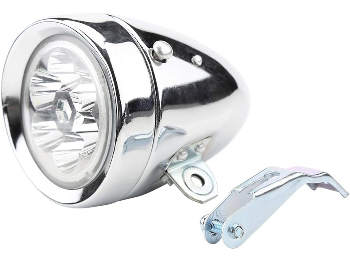 Farol De Bicicleta Vintage, Luz Led Para Bicicleta, Dianteiro Retrô