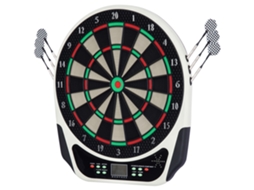 Conjunto de dardos eletrônico com LCD, 6 dardos, 24 pontos, 18 jogos, 159 opções, para 8 jogadores BTFORUS