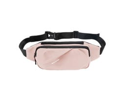 Bolsa Transversal Grande con 4 Bolsos Rosa S/MARCA 2026