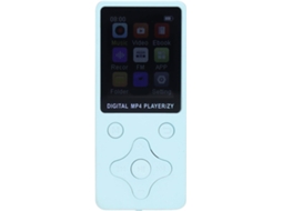 Reprodutor de MP3/MP4 de 32 GB com Bluetooth, tela, alto-falante, rádio FM, áudio HiFi sem perdas de 1,8", leitor de vídeo para estudo.