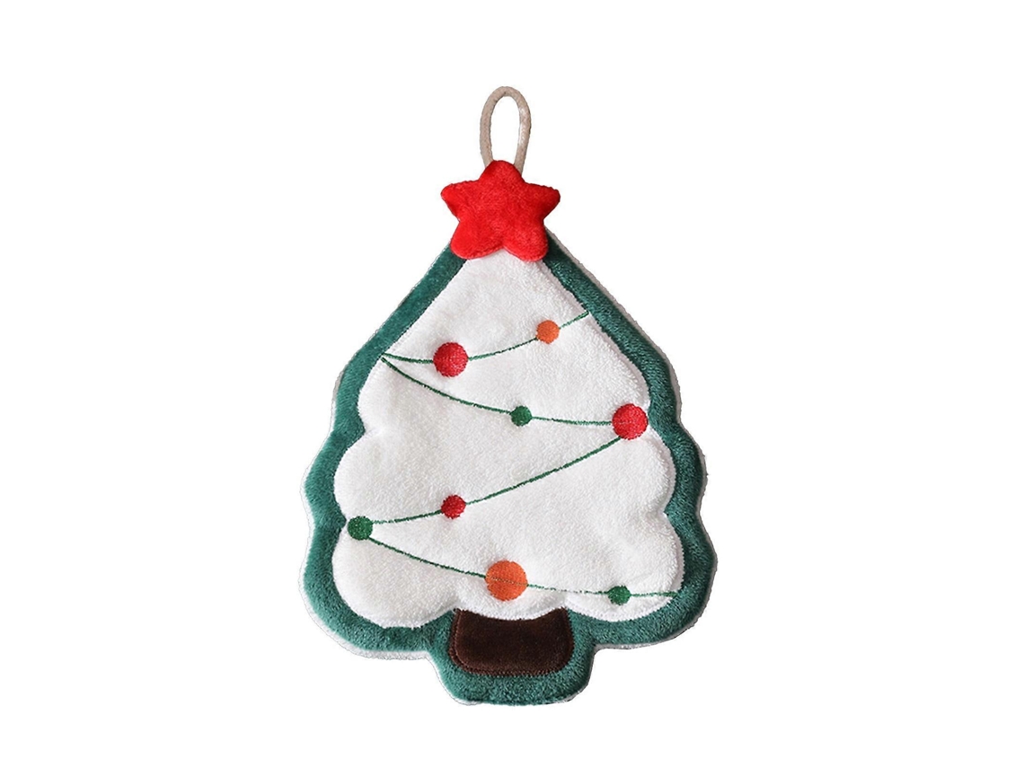 Toalha De Mão De Lã Coral, Presente De Natal, Pano De Cozinha, Toalha Infantil De Natal, Produtos Para As Festas De Fim De Ano.