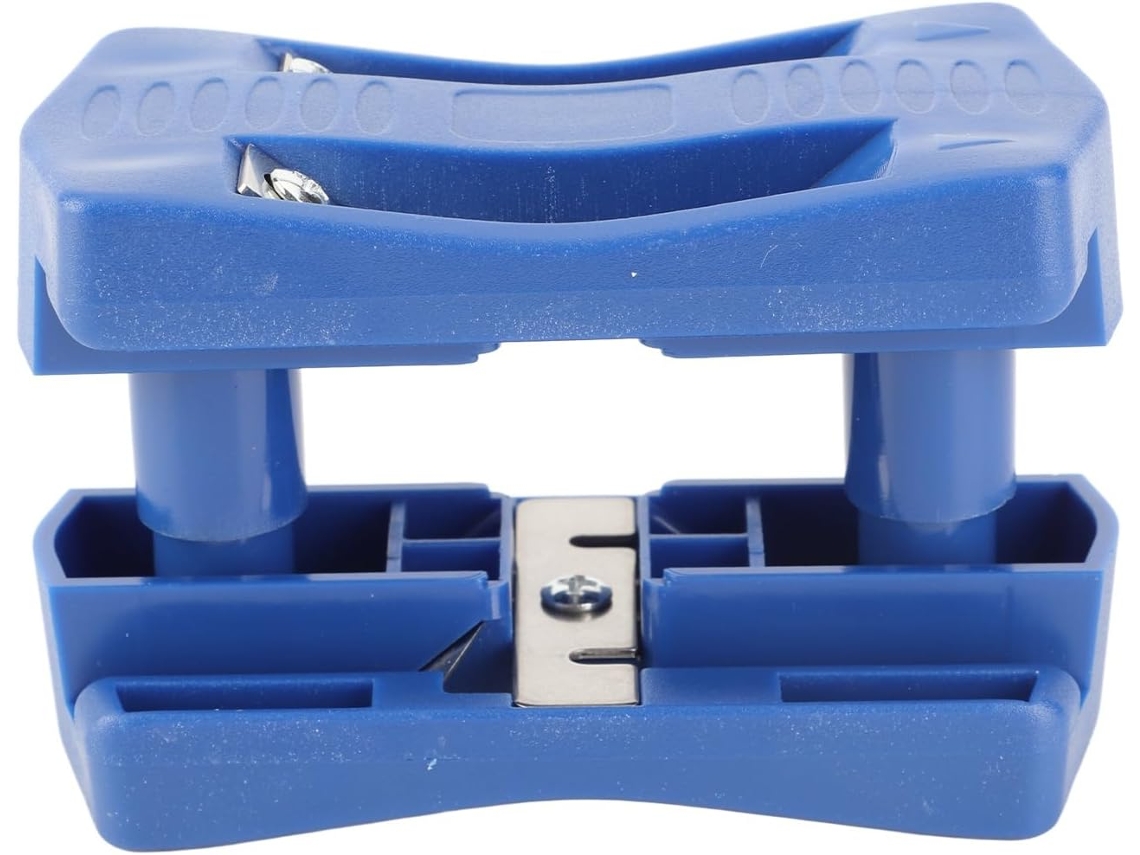 Cortador De Tiras Pvc Com 2 Conjuntos Lâminas Para Aparar Bordas,