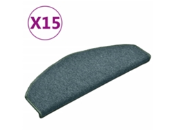Carpet Stair Tread, Carpet Stair Treads Vidaxl Verde Polipropileno (65 X 24 X 4 Cm)