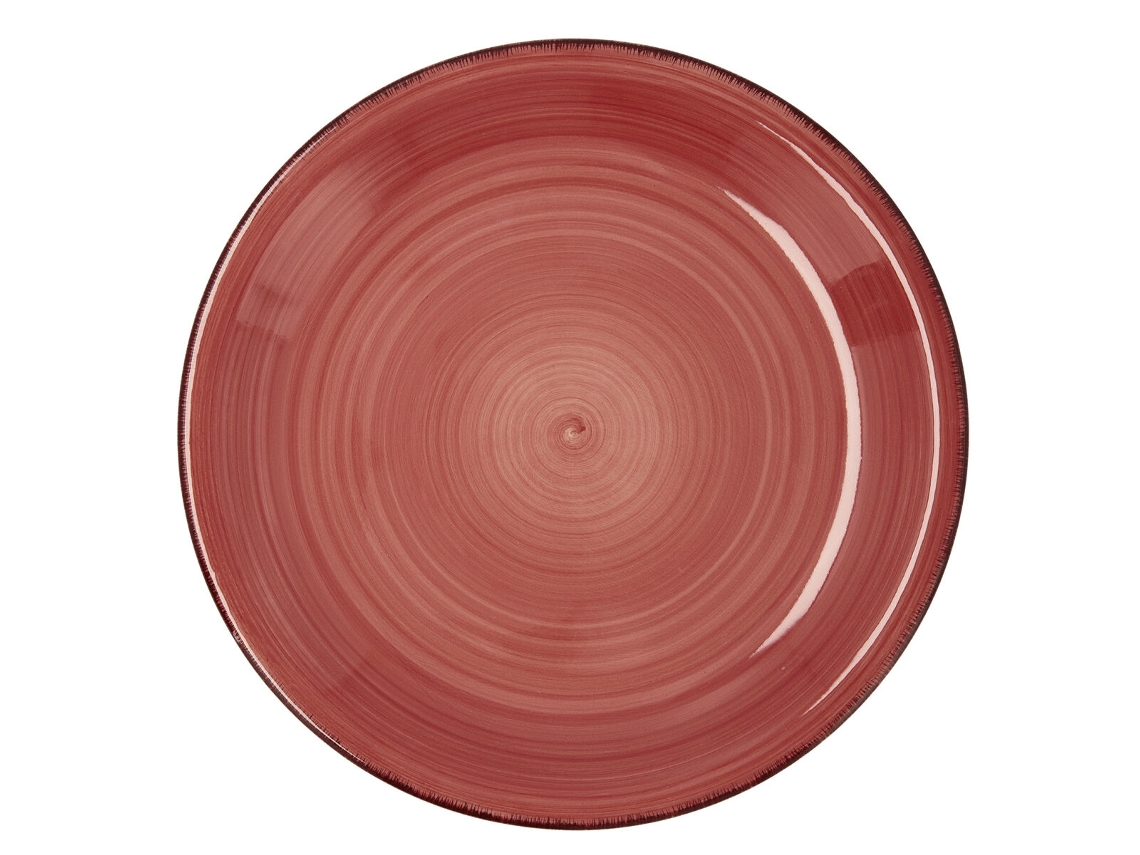 Prato Quid Vita Cerâmica Vermelho (27 Cm)