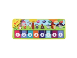 Primerox tapete de Piano Infantil Musical com Sons de Animais Brinquedo Educativo para Crianças
