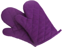 Luvas De Forno - Resistentes Ao Calor - Reforçadas - 1 Par - Roxo