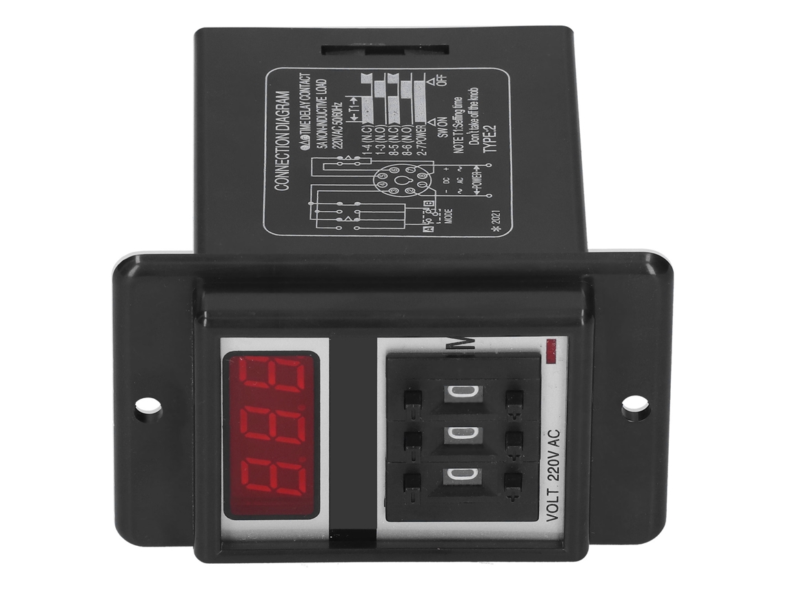 Veloriskku relé de Tempo Jyio Digital de Alta Precisão para Ciclo de Retardo 50/60hz Ac
