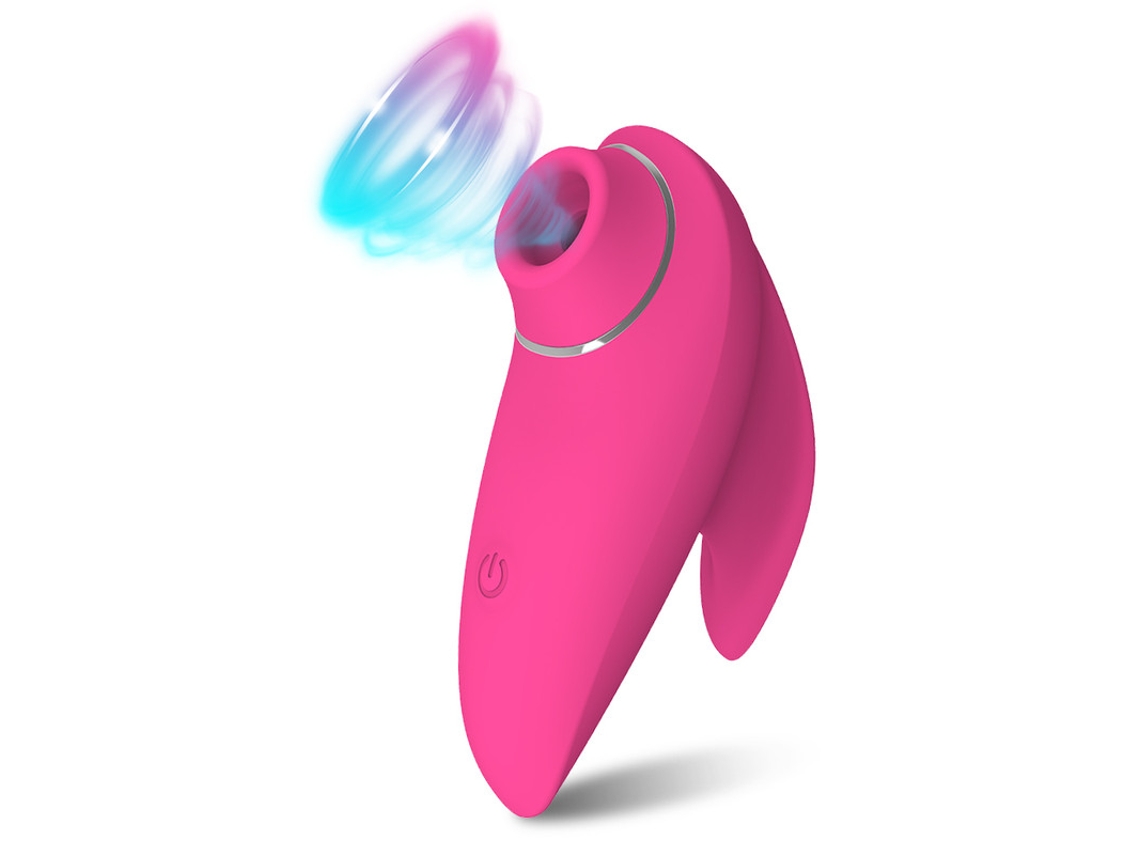 Vibrador De Suco Poderoso, Estimulador De Vcuo De Mamilo Clitris, Masturbador Feminino (vermelho)