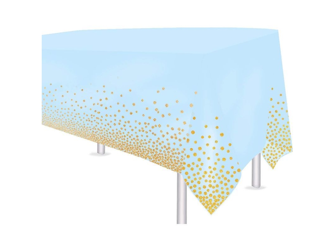 Mantel De Plástico Rectangular 54"x108" Resistente E Impermeável Para Festas, Casamentos, Churrascos E Piqueniques, 4 Unidades