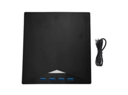 Unidade de DVD externa, multifuncional, USB 3.0, 7 em 1 EOOCOO