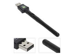 HURRISE Usb Wifi Adaptador Receptor Antena Ethernet 600Mbps 2.4Ghz5Ghz Fio de Placa de Rede