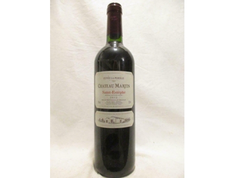 Vinho Tinto CHÂTEAU MARTIN 2012 (75 cl - 1 unidade)