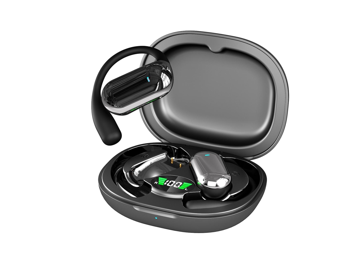 Fones De Ouvido Bluetooth Sem Fio Com Display Led E Função De Carregamento, 100 Novos. Ly Ebike