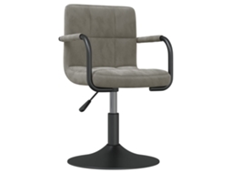 Bar Stool, Bar Stools Vidaxl Cinzeto Veludo (n/a)