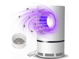Armadilha Uv Led Para Mosquitos, Lâmpada Repelente De Insetos Controle Pragas Em Casa E No Quarto
