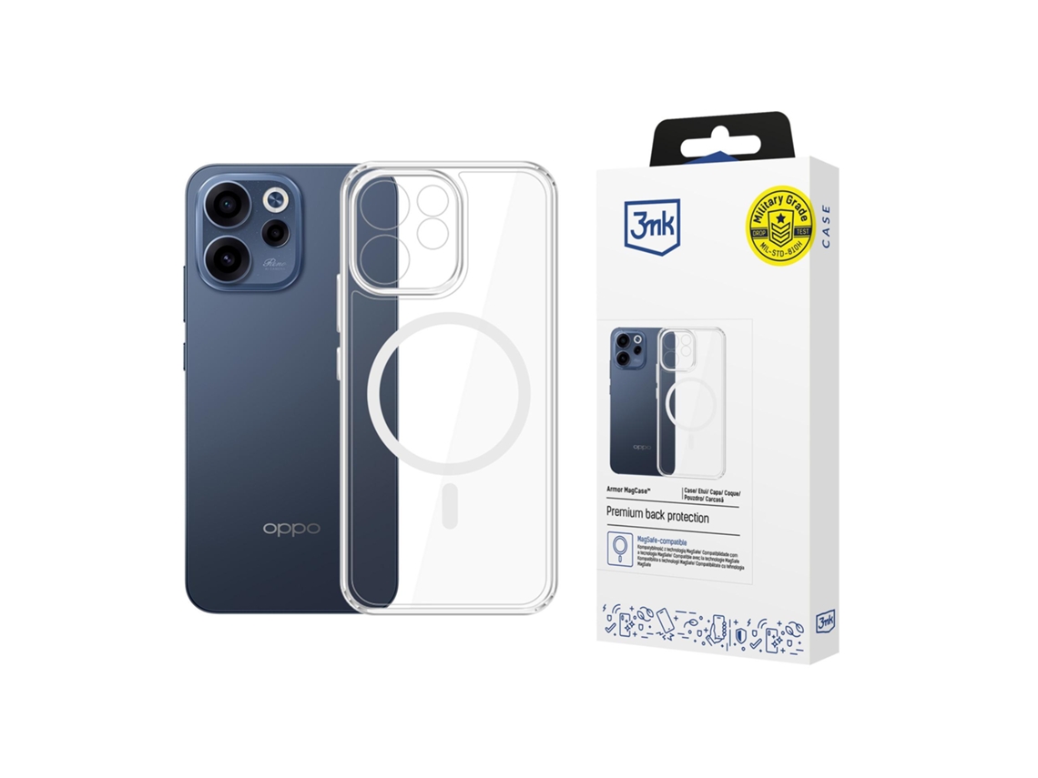Capa Magnética 3mk Armor Magcase Para Oppo Reno 15 F 5g Reno 15 Fs 5g
