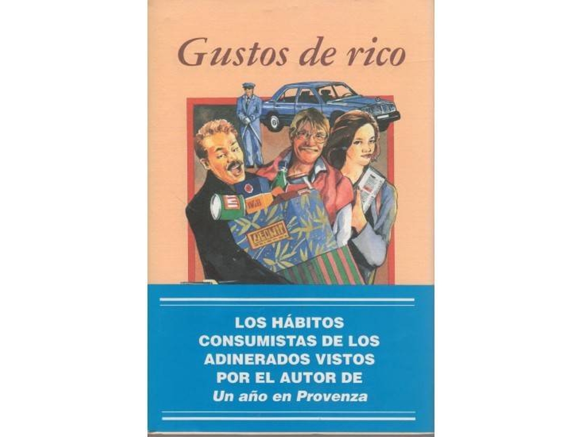 Livro Gustos De Rico de Peter Mayle (Espanhol)